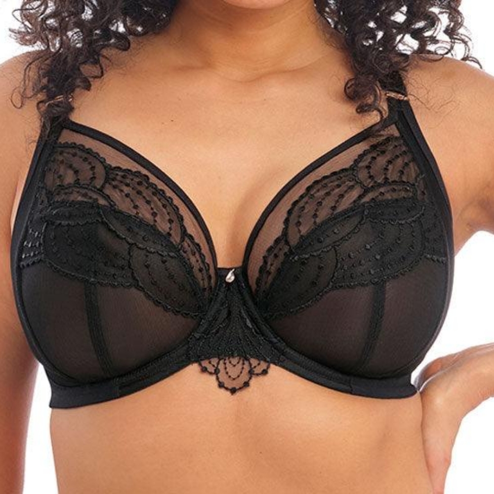 ELOMI "PRIYA "UNDERWIRE PLUNGE BRA, NEW, NO TAGS
